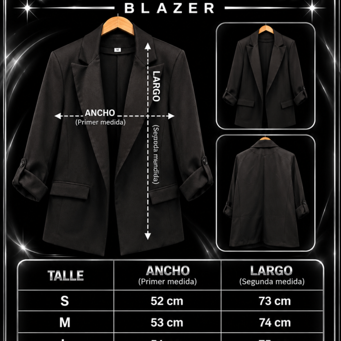 MEDIDAS BLAZER